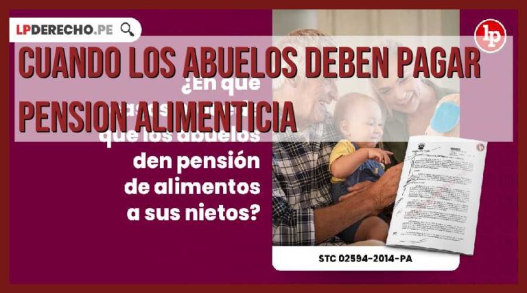 Guía completa: Pensiones alimenticias para abuelos